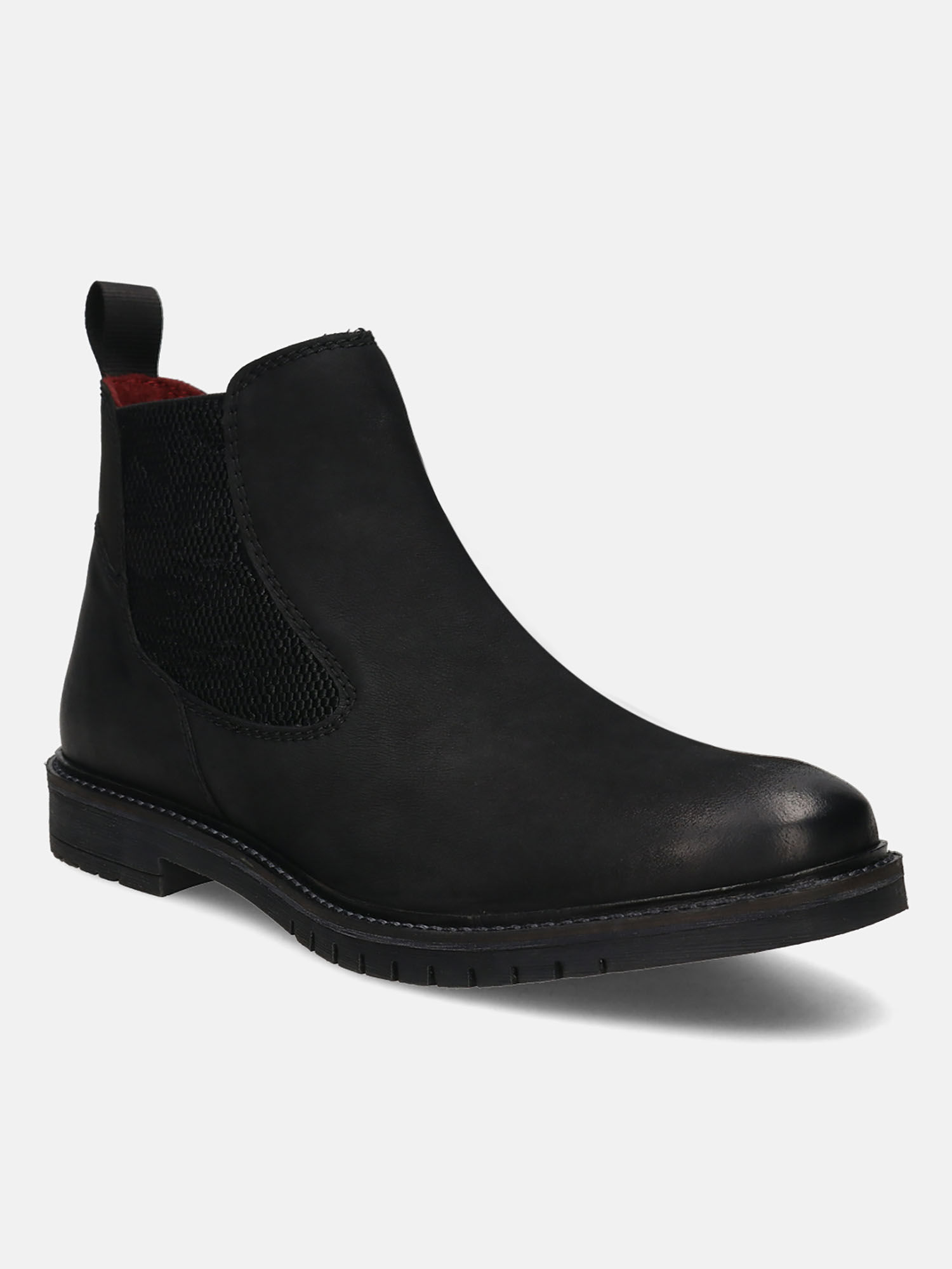 Buy Bugatti Caj Black Men Chelsea Boots Online