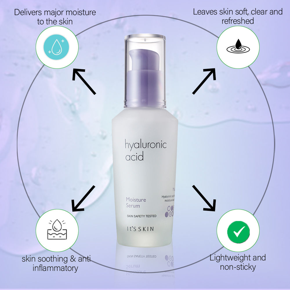 It's Skin Hyaluronic Acid Moisture Serum: Buy It's Skin Hyaluronic Acid ...