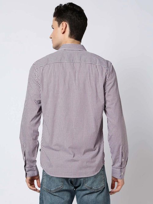 Buy GAP Men's Mini-Checks Slim Fit Shirt Online Buy GAP Men's Mini-Checks Slim Fit Shirt Online