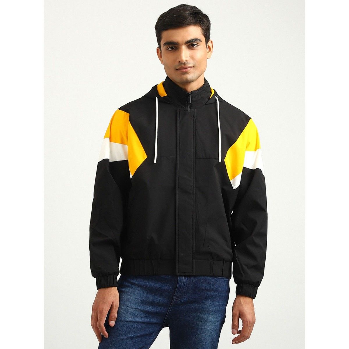 ミュージシャン Perfume closet COLOR BLOCK NYLON JACKET Perfume