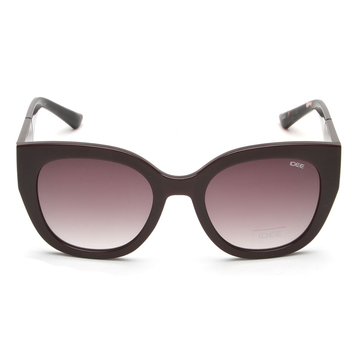 Maroon lens shop sunglasses