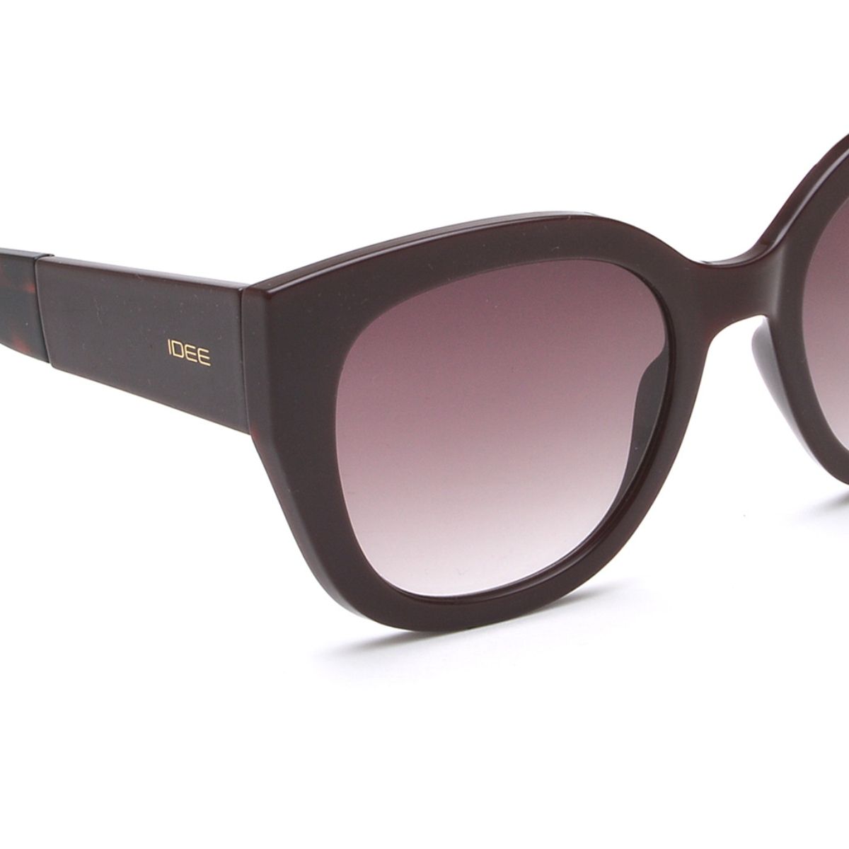 Maroon discount lens sunglasses