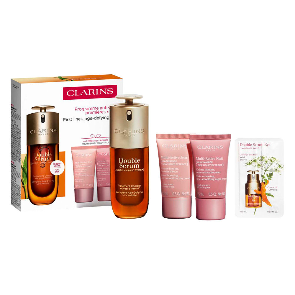 Buy Clarins Double Serum & Multi-Active Kit Online