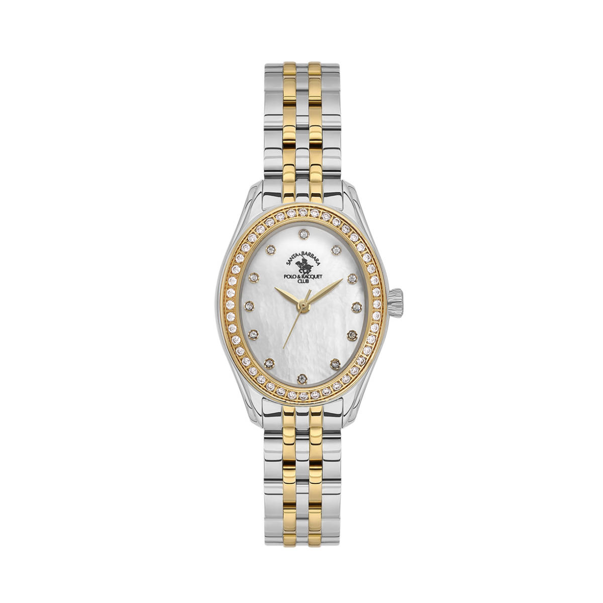 Santa Barbara Polo & Racquet Club Women Silver Quartz Dial Analog Watch (SB1106204) (M)