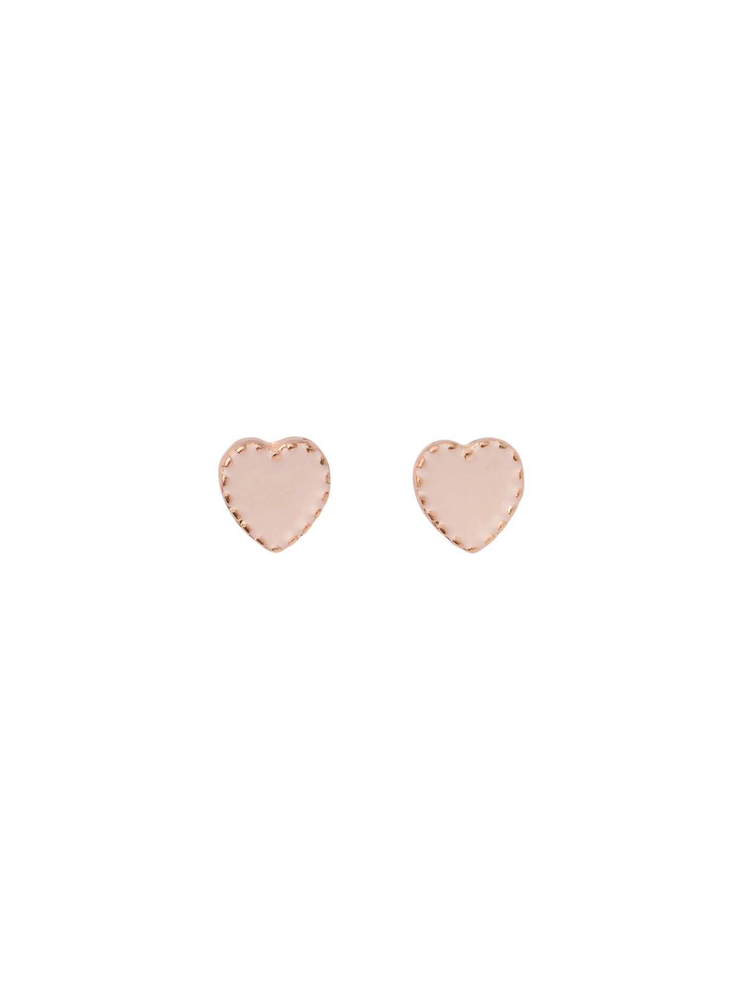 Forever New Harlie Heart Earring Pink