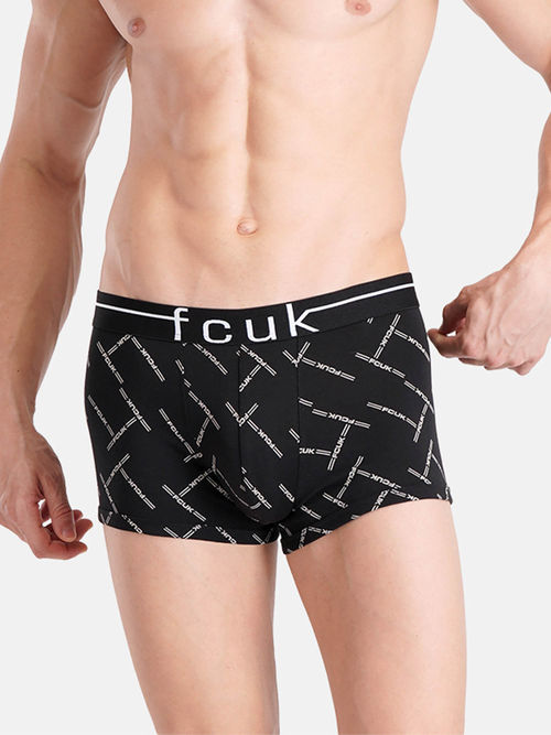 FCUK Flex Tottenham Men'S Printed Trunks (Pack of 2) (XL)