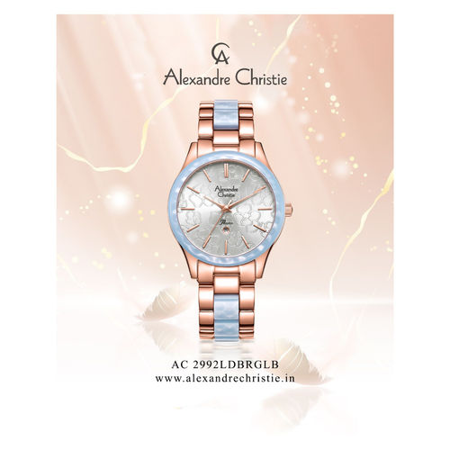 Alexandre Christie Watches : Buy Alexandre Christie AC 2992 LDB Analog  Dress Watch For Women - Two Toned Online