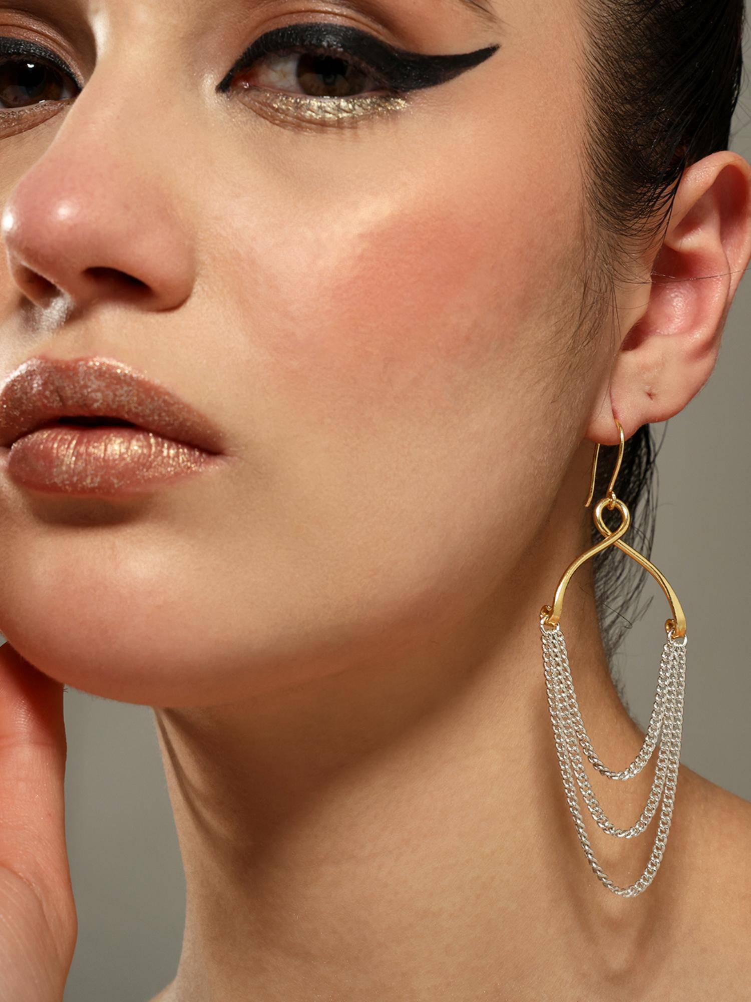 VENI Contemporary Drop Earrings