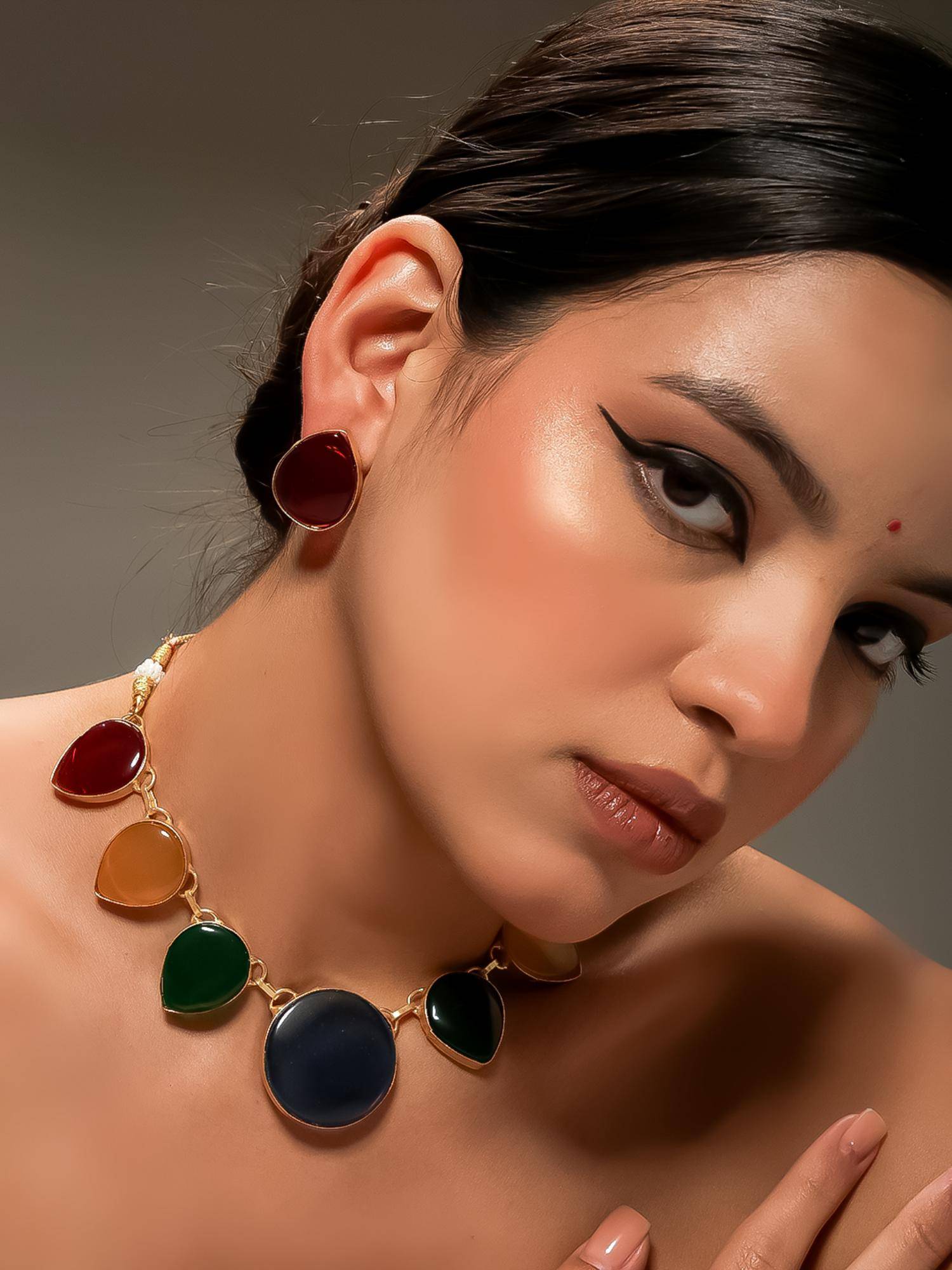 VENI Gold-Plated Jewellery Set