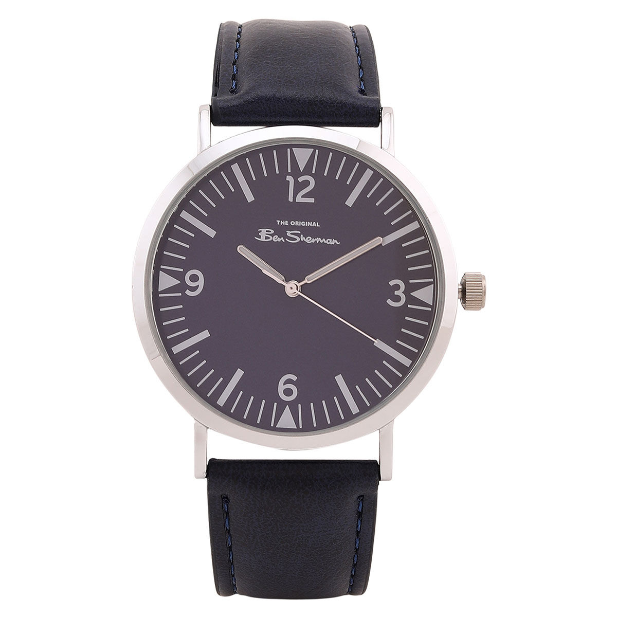 Ben Sherman Navy Blue Dial Analog Watch for Men BS092U (M)