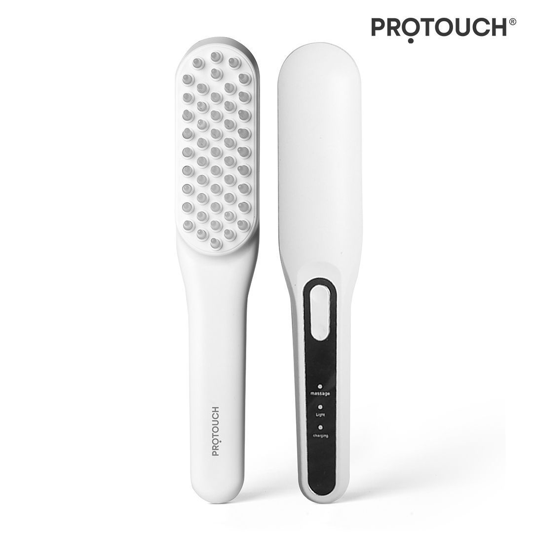 Buy WINSTON Rechargeable Led Comb for Hair Growth  Grey  Portable Led Hair  Therapy Comb Massager  Detangling Hair Fall Control Head and Scalp  Massager Comb for Women and Men Online