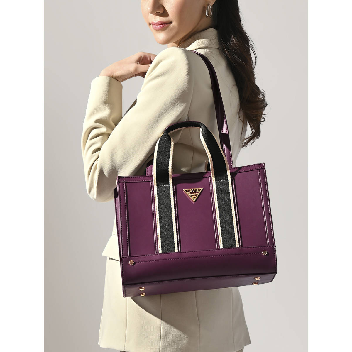 Lavie Signature Women's Columbus Medium Satchel Handbag (M)