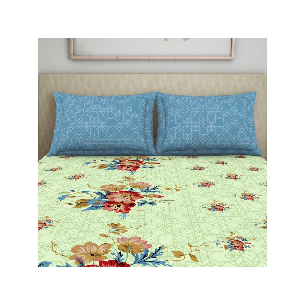 Buy Welspun 100 Cotton Bedsheets Double Skin Safe Breathable Great