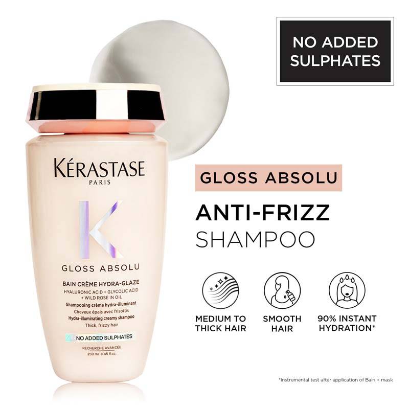 Kerastase Gloss Absolu Creme Anti-Frizz Shampoo