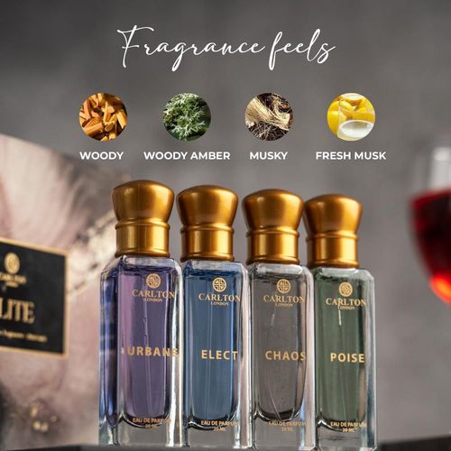 Buy Carlton London Perfume Unisex Elite Gift Set Of Online