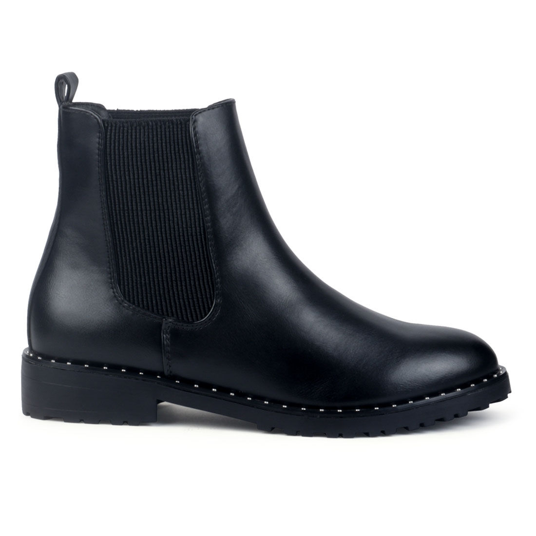Buy London Rag Black Studded Chelsea Boots (sh2270_black) Online