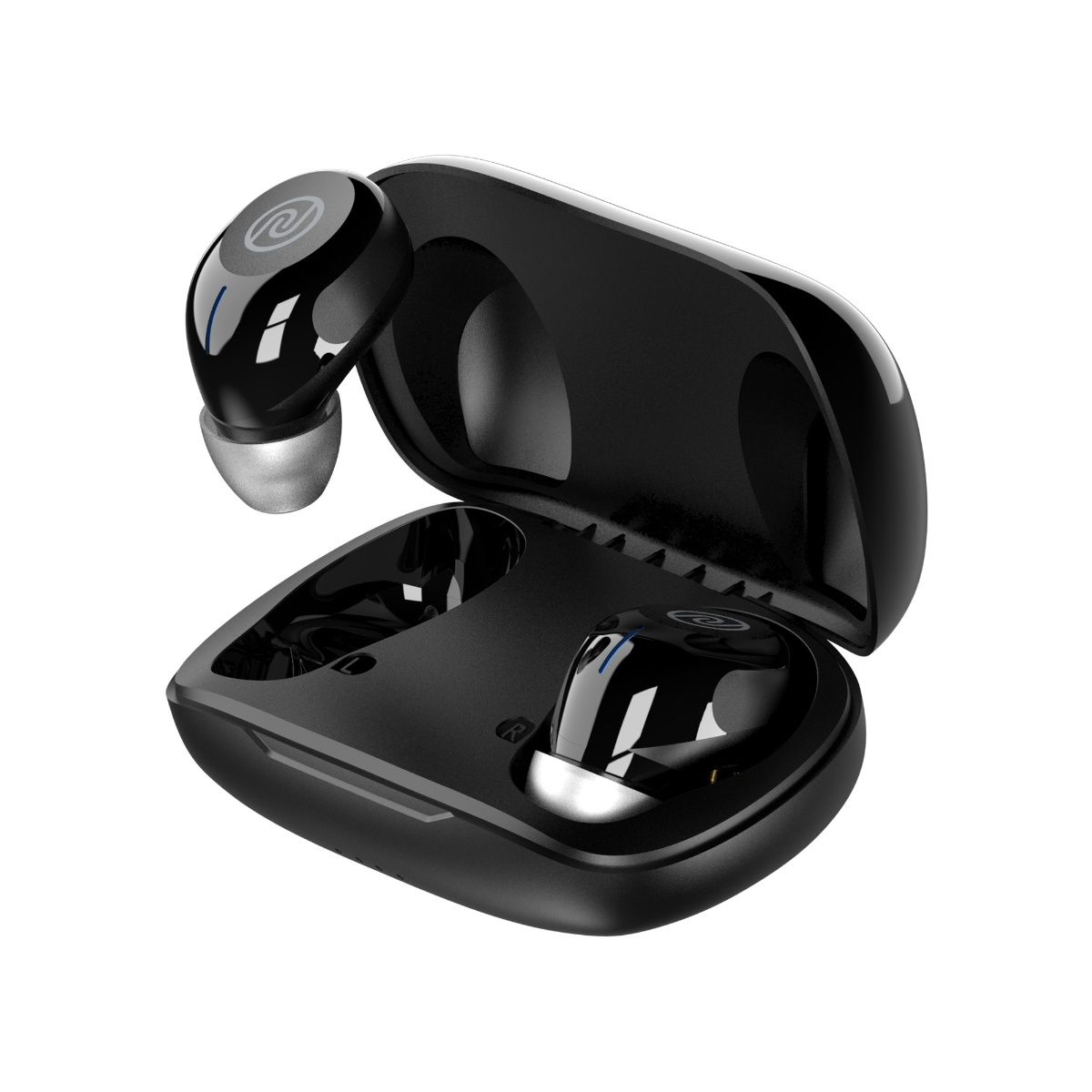 Noise unisex jet black shots beat truly wireless earbuds sale