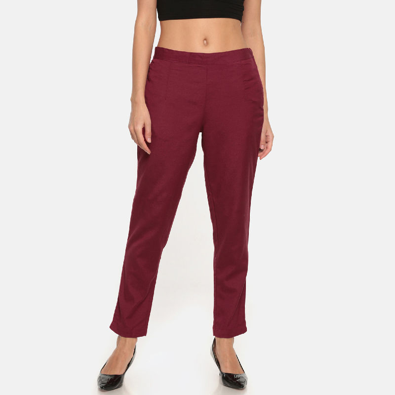 red pencil pants