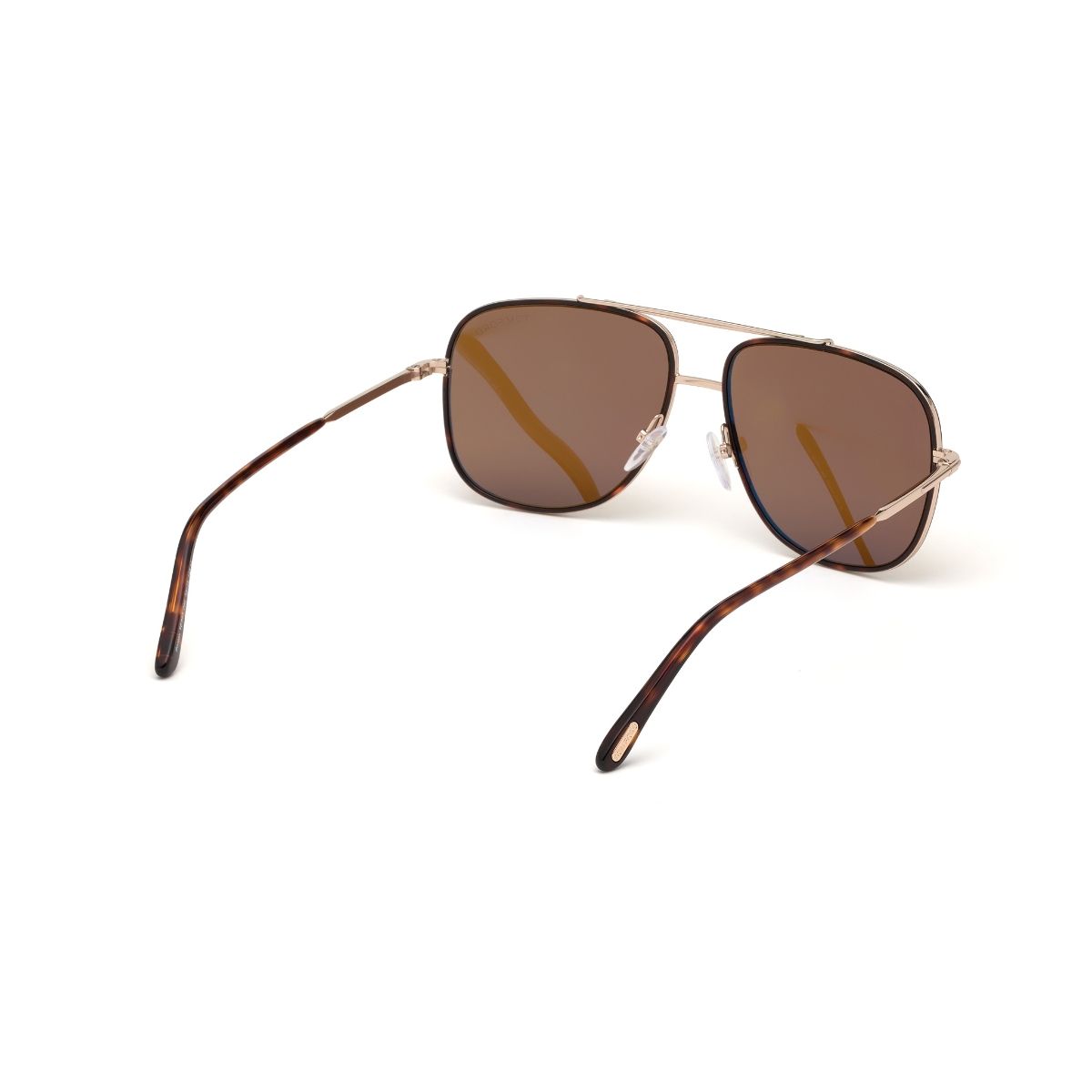 Buy Tom Ford FT0693 58 28e Iconic Beveled Shapes In Premium Metal ...
