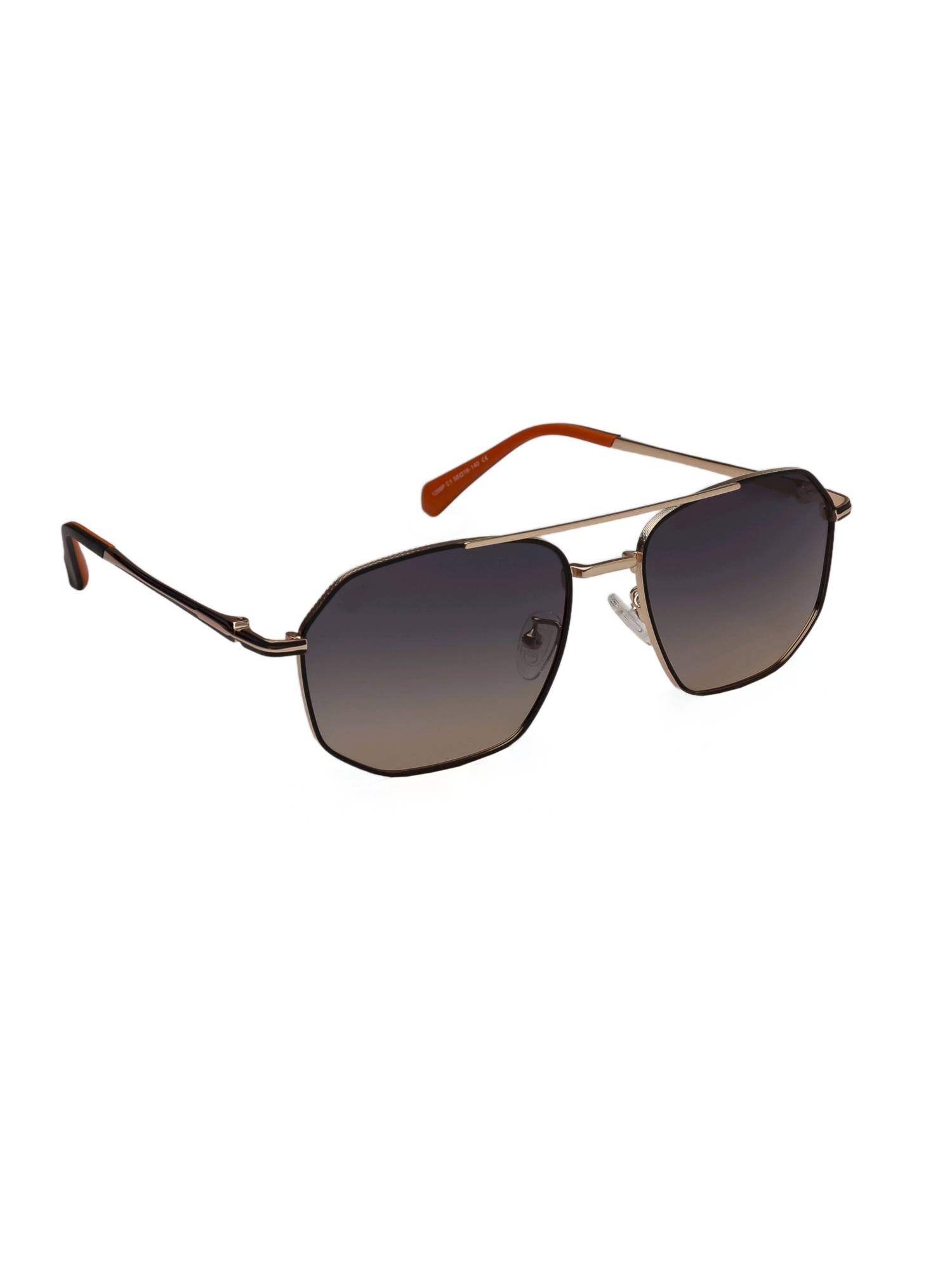 MacV Unisex Polarised & UV Protected Grey Lens Rectangle Sunglasses (58)