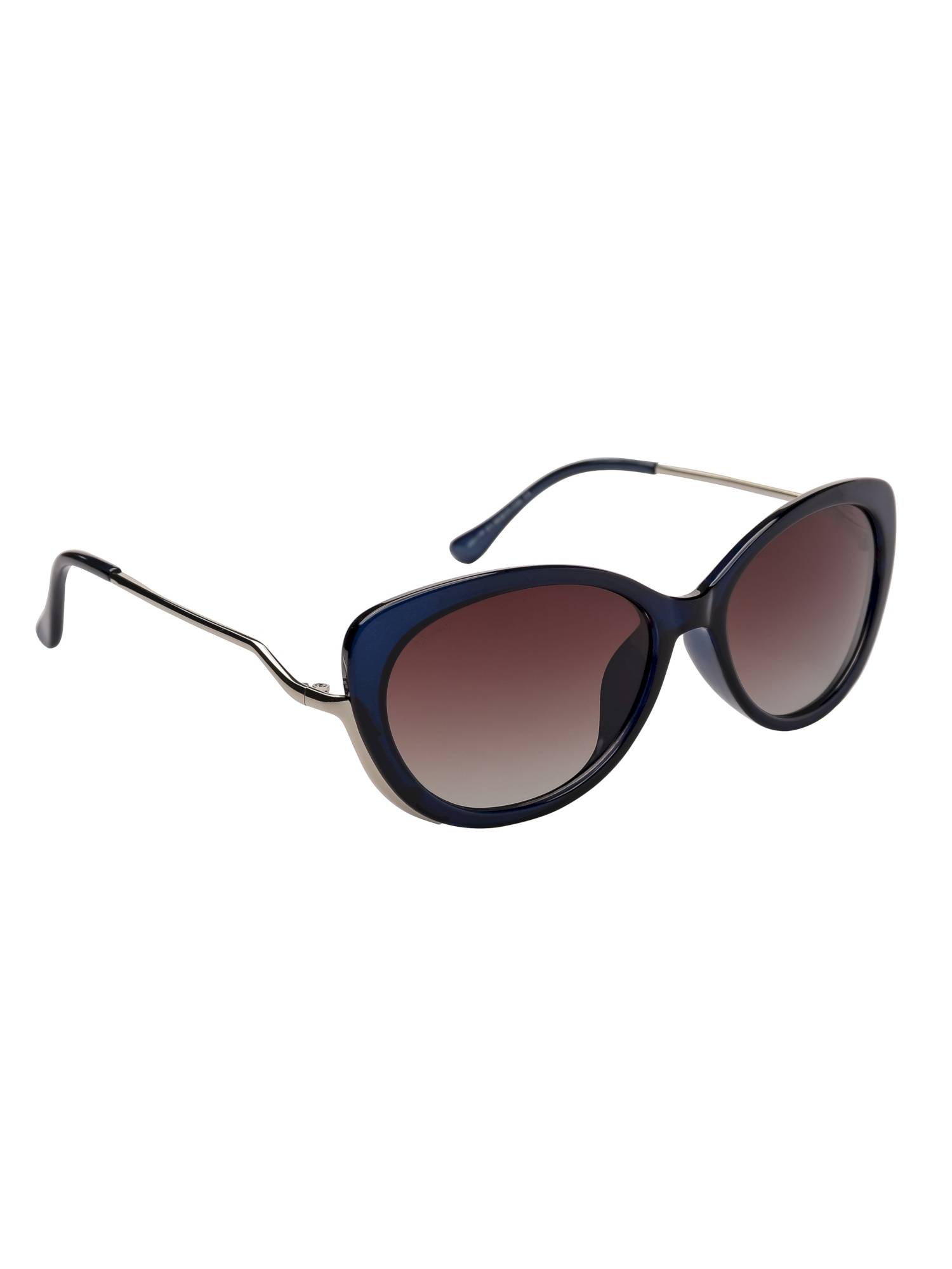 MacV Women Polarised & UV Protected Brown Lens Oval Sunglasses (56)
