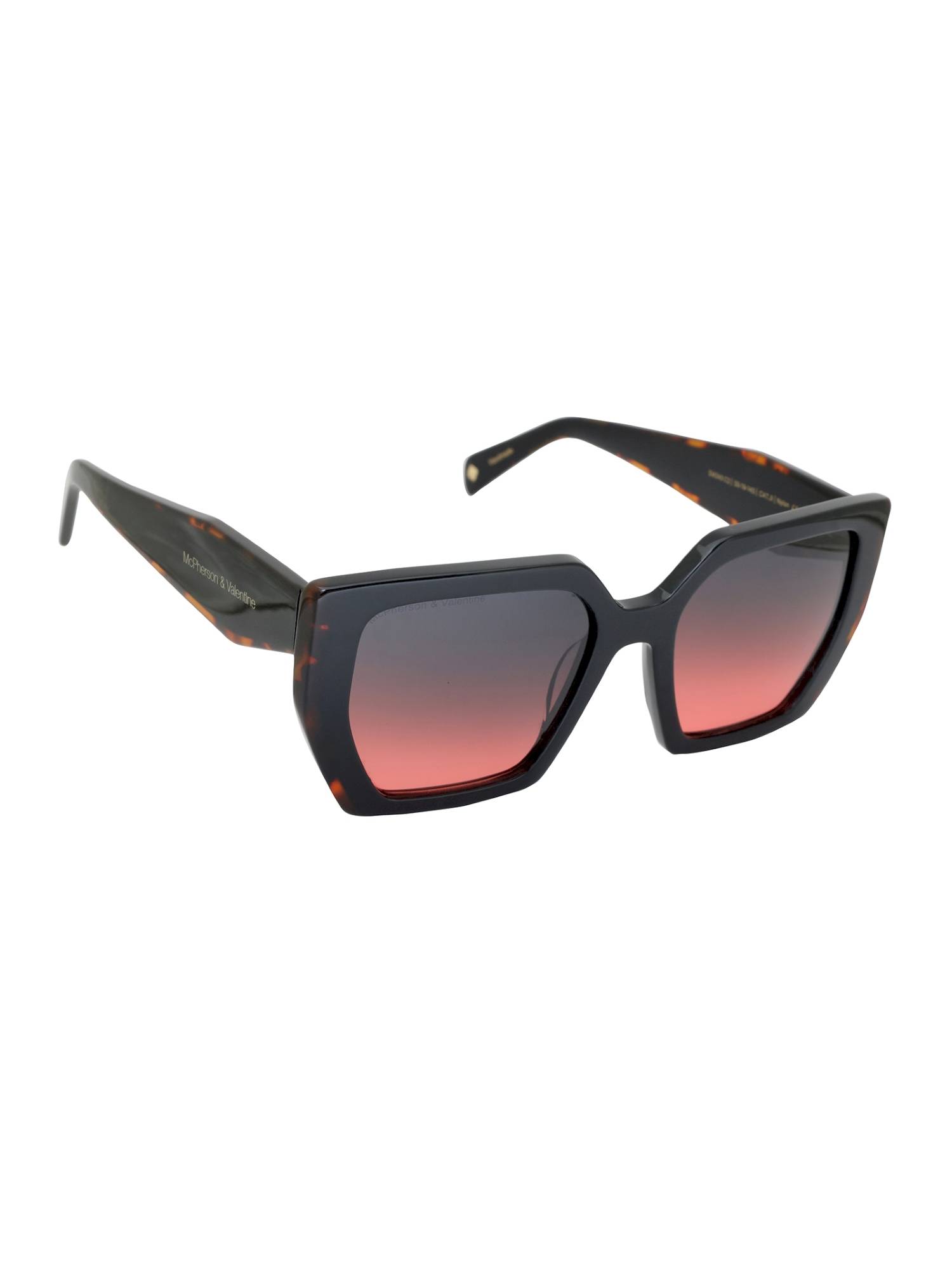 McPherson & Valentine Women Polarised & UV Protected Multi-Color Lens Rectangle Sunglasses (53)