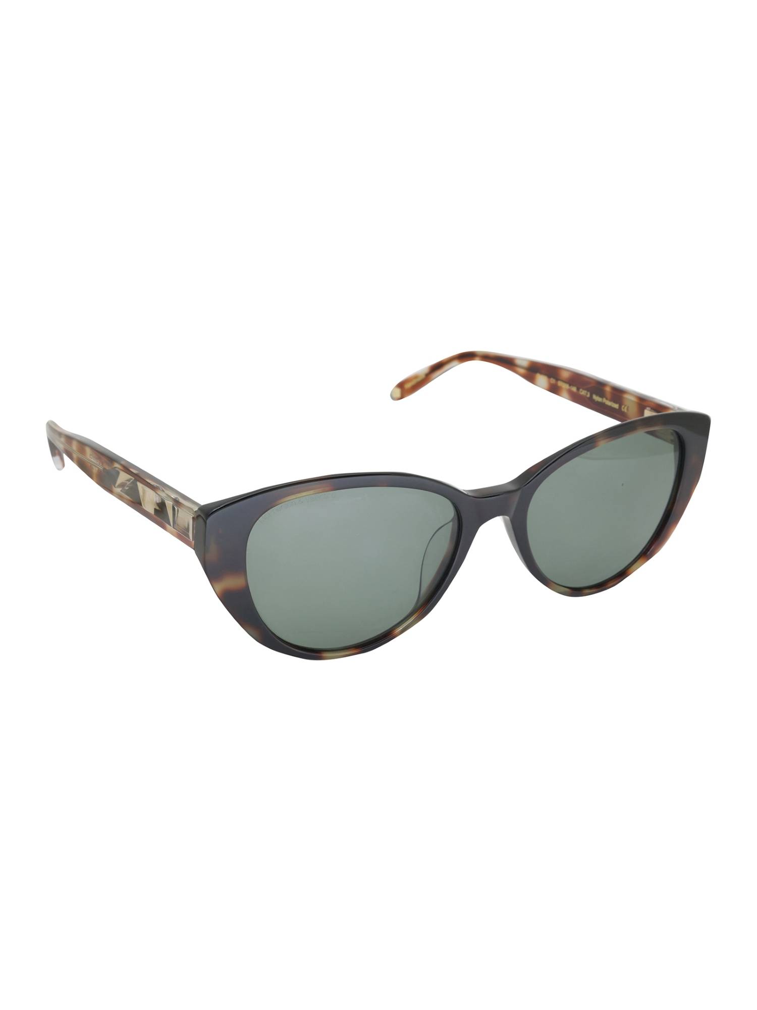 McPherson & Valentine Women Polarised & UV Protected Green Lens Cat Eye Sunglasses (57)