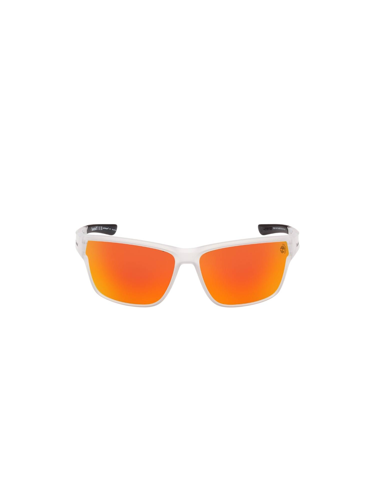 Timberland Grey Acetate Full Rim Rectangle Men Sunglasses (65)