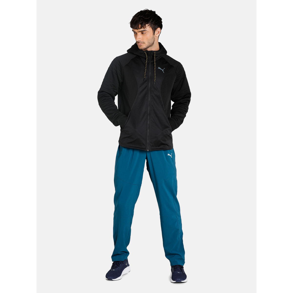 Buy Puma Rave Protect Hooded Mens Black Training Jacket Online