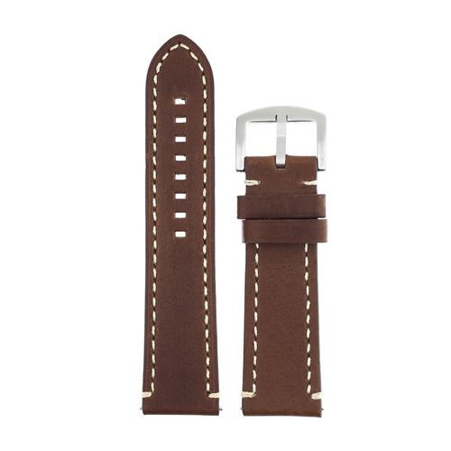 Buy Titan 24 mm Brown Genuine Leather Strap for Men 1001311824S/P