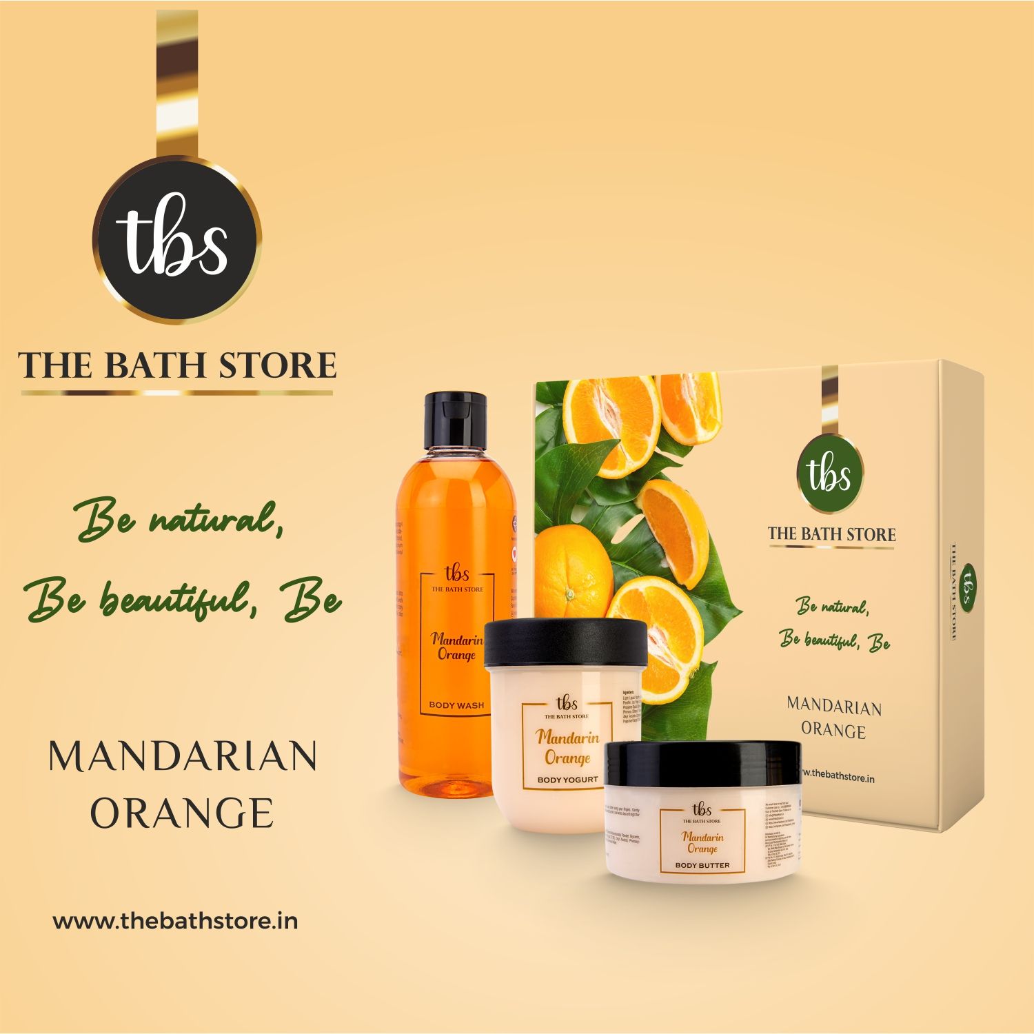 Buy The Bath Store Mandarin Orange Combo Online