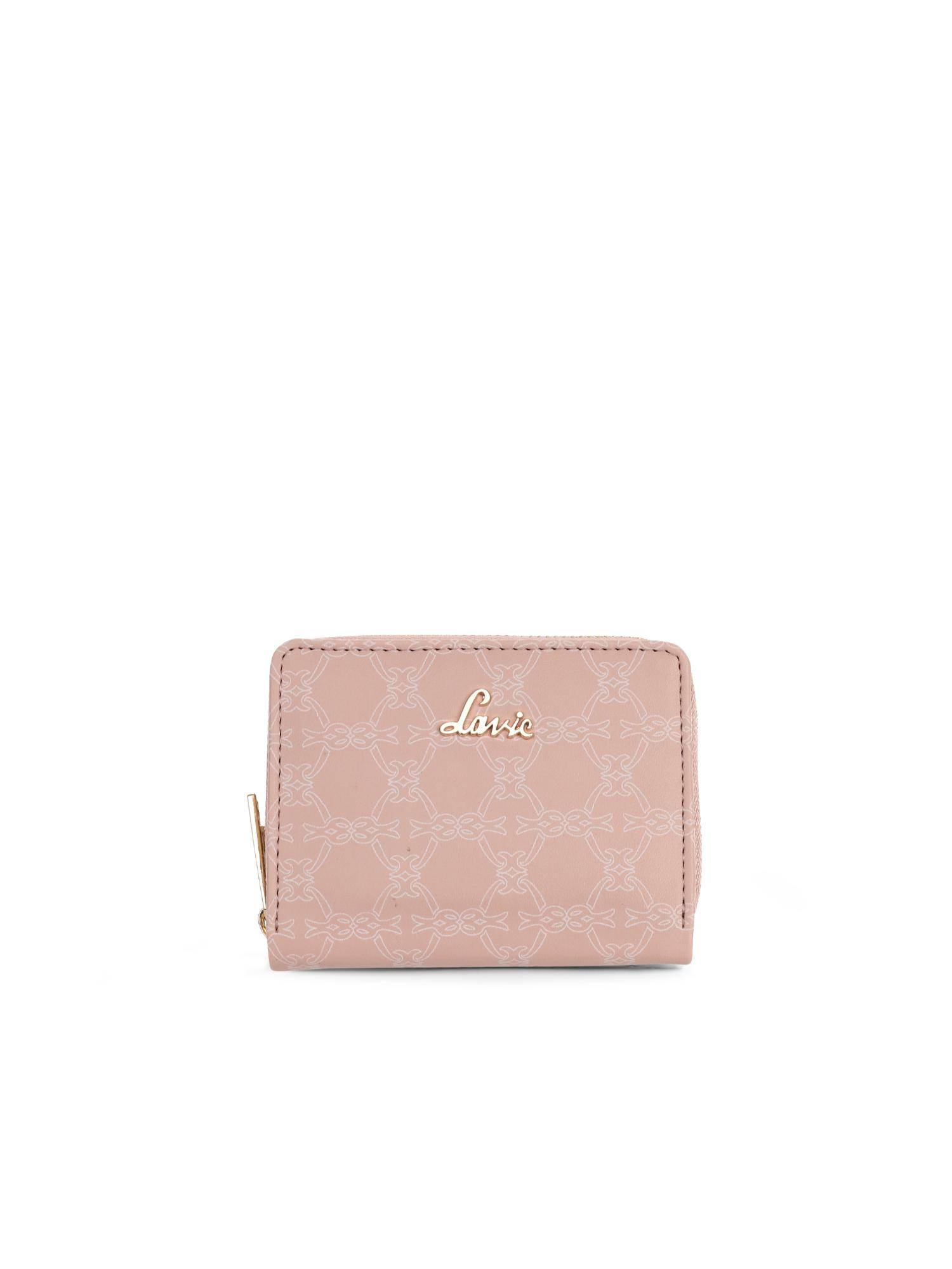 Lavie Women's Mono Flap Wallet (Pink) (S)