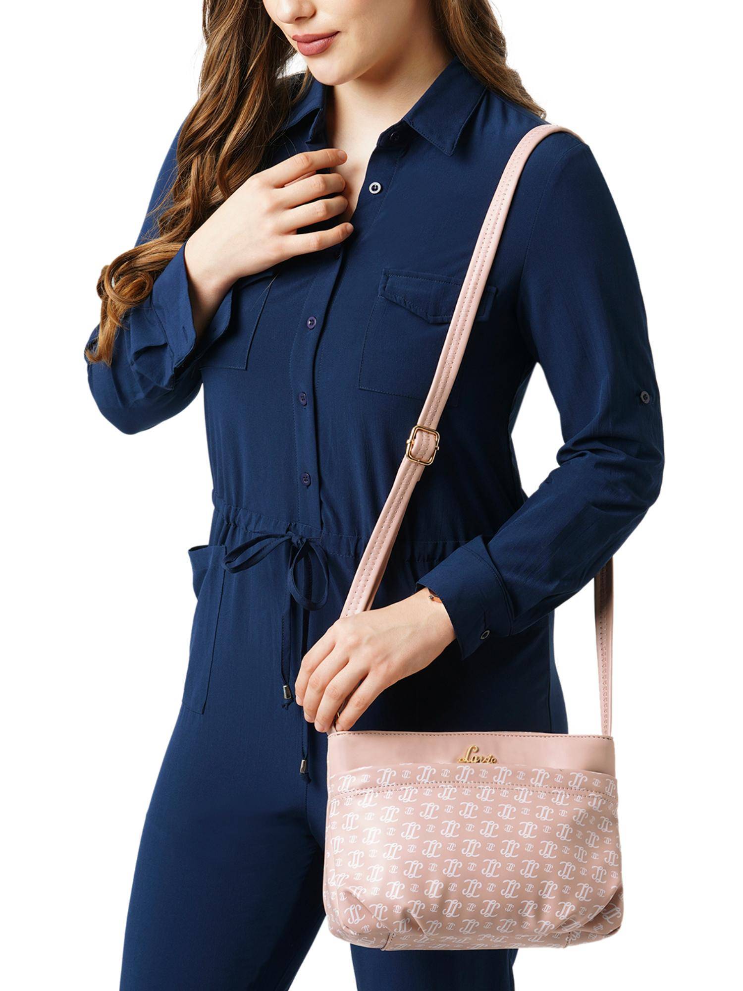 Lavie Women's Mono Daisy Sling Bag (Pink)