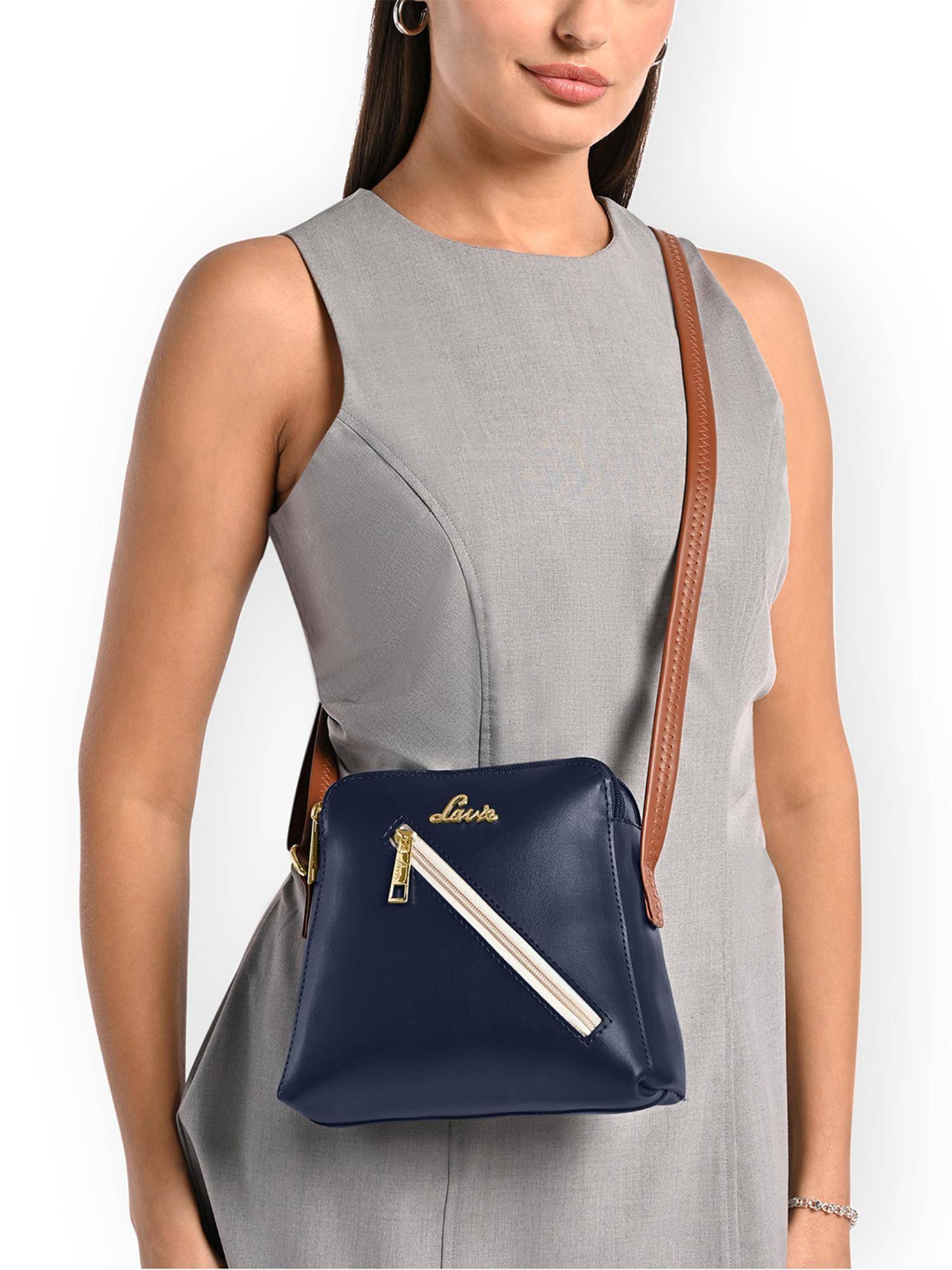 Lavie Women's Clrblk Lucy Sling Bag (Navy Blue) (S)