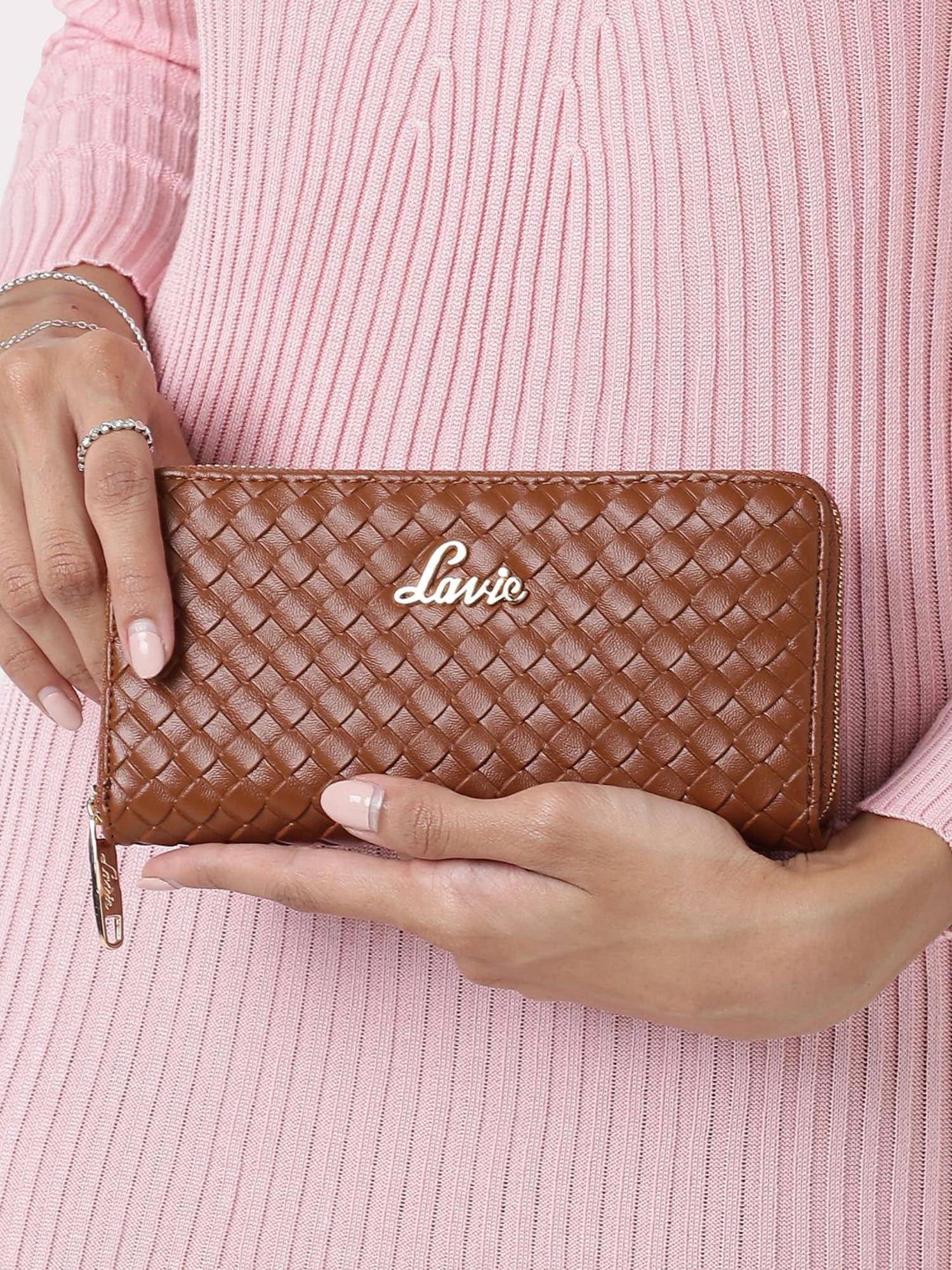 Lavie Women's Bot Zip Around Wallet (Tan) (L)