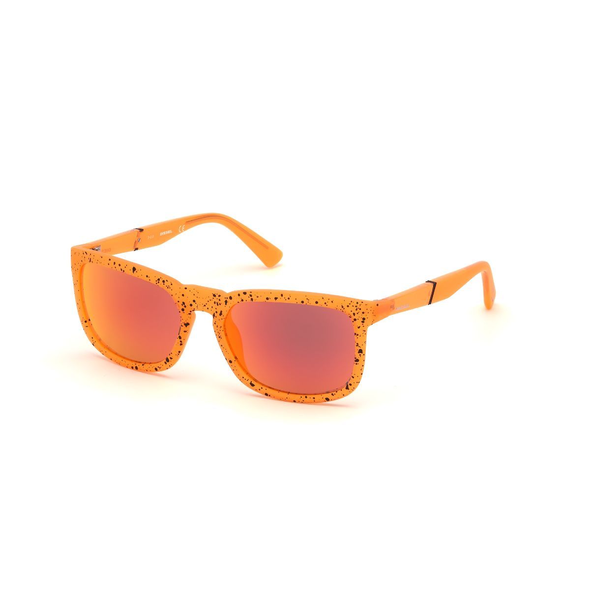 orange colour goggles
