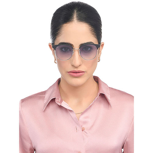 Buy Vincent Chase Black Full Rim Clubmaster Sunglasses - VC S15796 