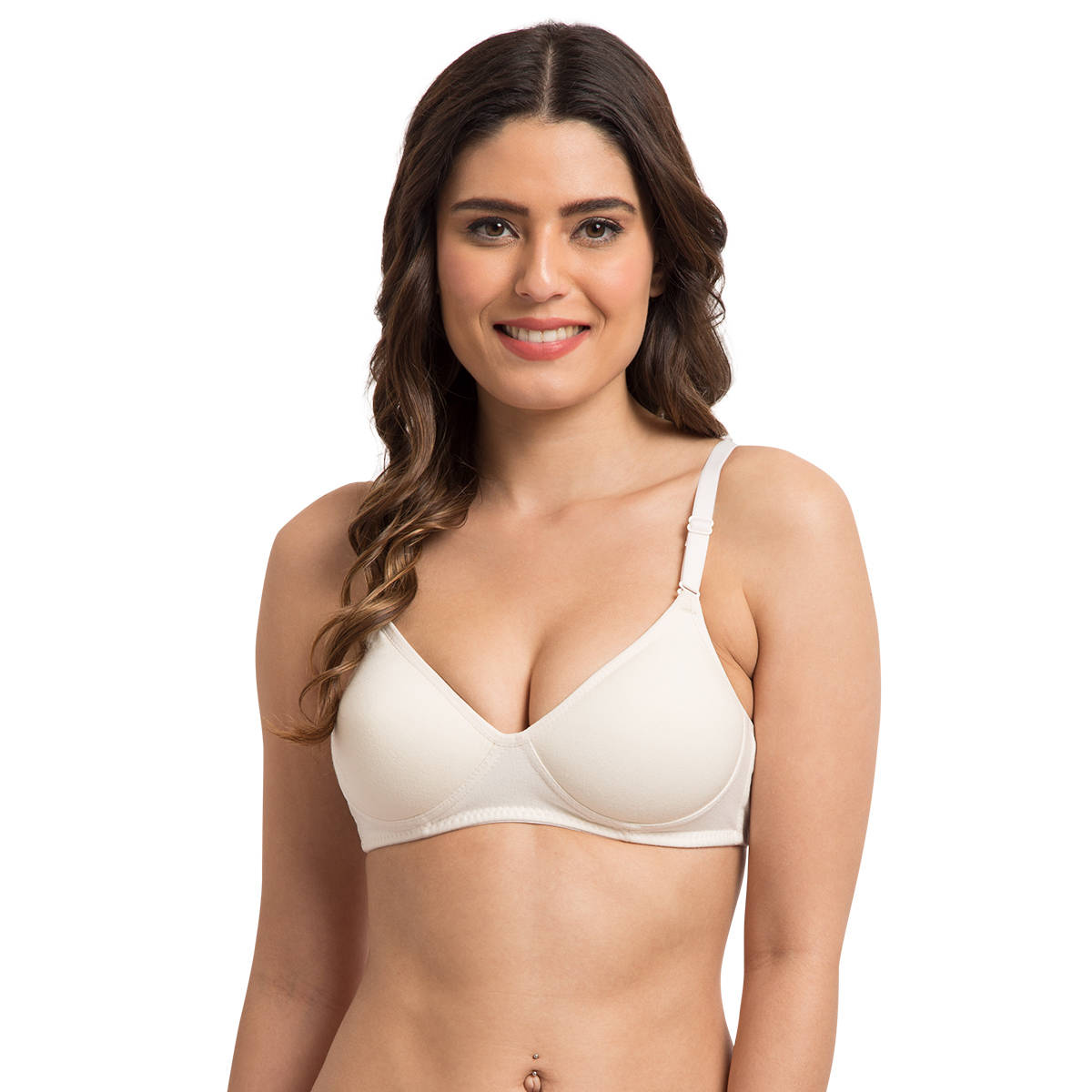 Tweens Medium Padded T-Shirt Bra - Off White (30C)