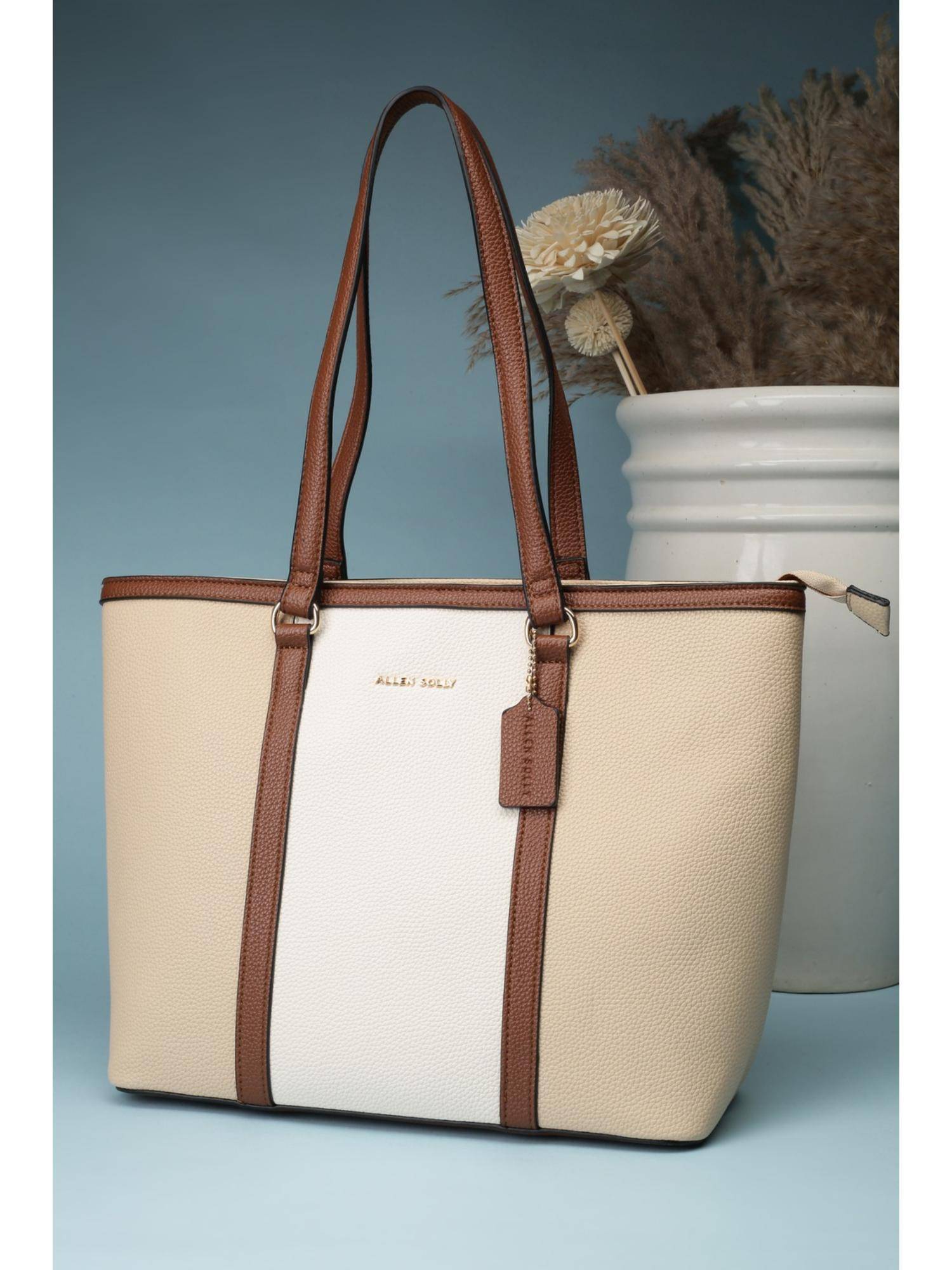 Allen Solly Women Beige Casual Handbag