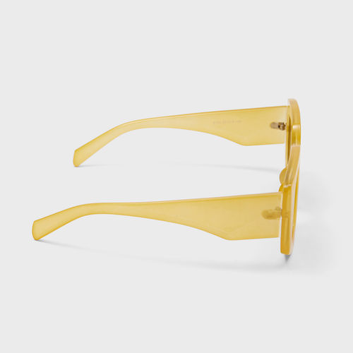 MIXT by Nykaa Fashion Yellow Solid Rectangular Party Sunglasses: Buy MIXT  by Nykaa Fashion Yellow Solid Rectangular Party Sunglasses Online at Best  Price in India