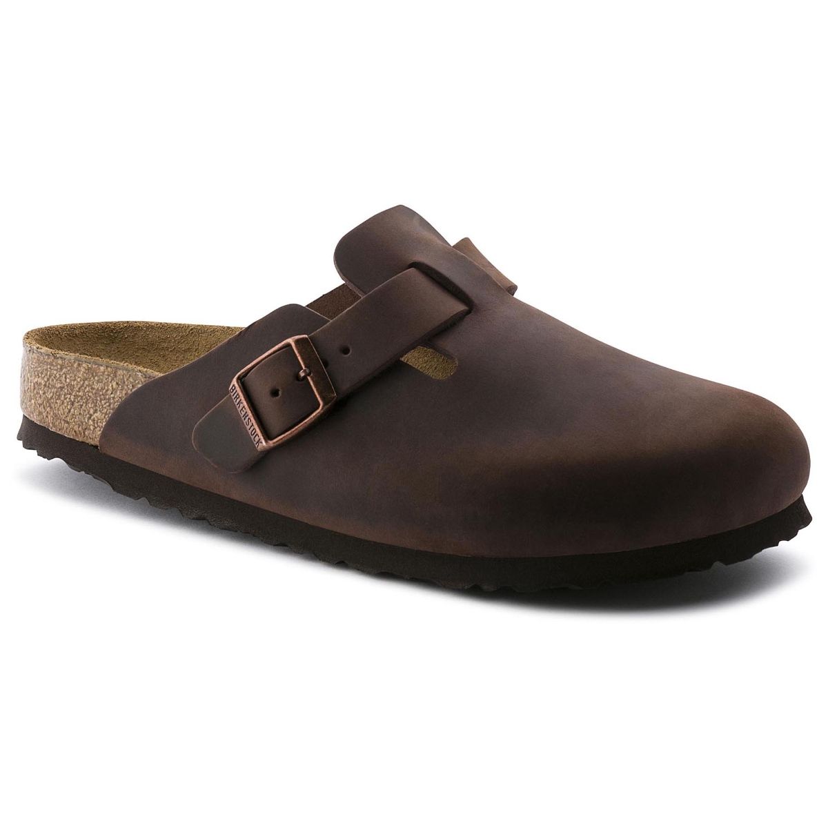 Birkenstock Boston Soft Footbed Habana Regular Width Unisex Clogs (EURO 50)