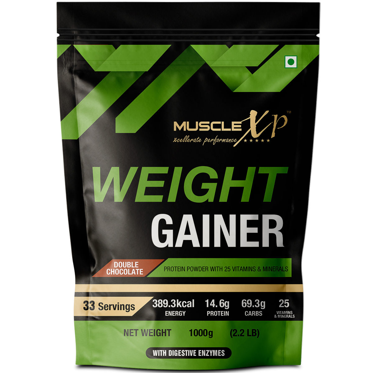 MuscleXP Double Chocolate Weight Gainer