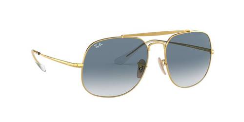 Buy Ray-Ban 0RB3561 Blue Gradient The General Square  display picture 2
