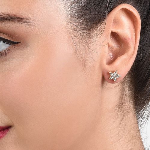 Zaveri Pearls Set Of 25 Gold Tone Smart Casual Wear Studs Hoop  Earrings-ZPFK14053