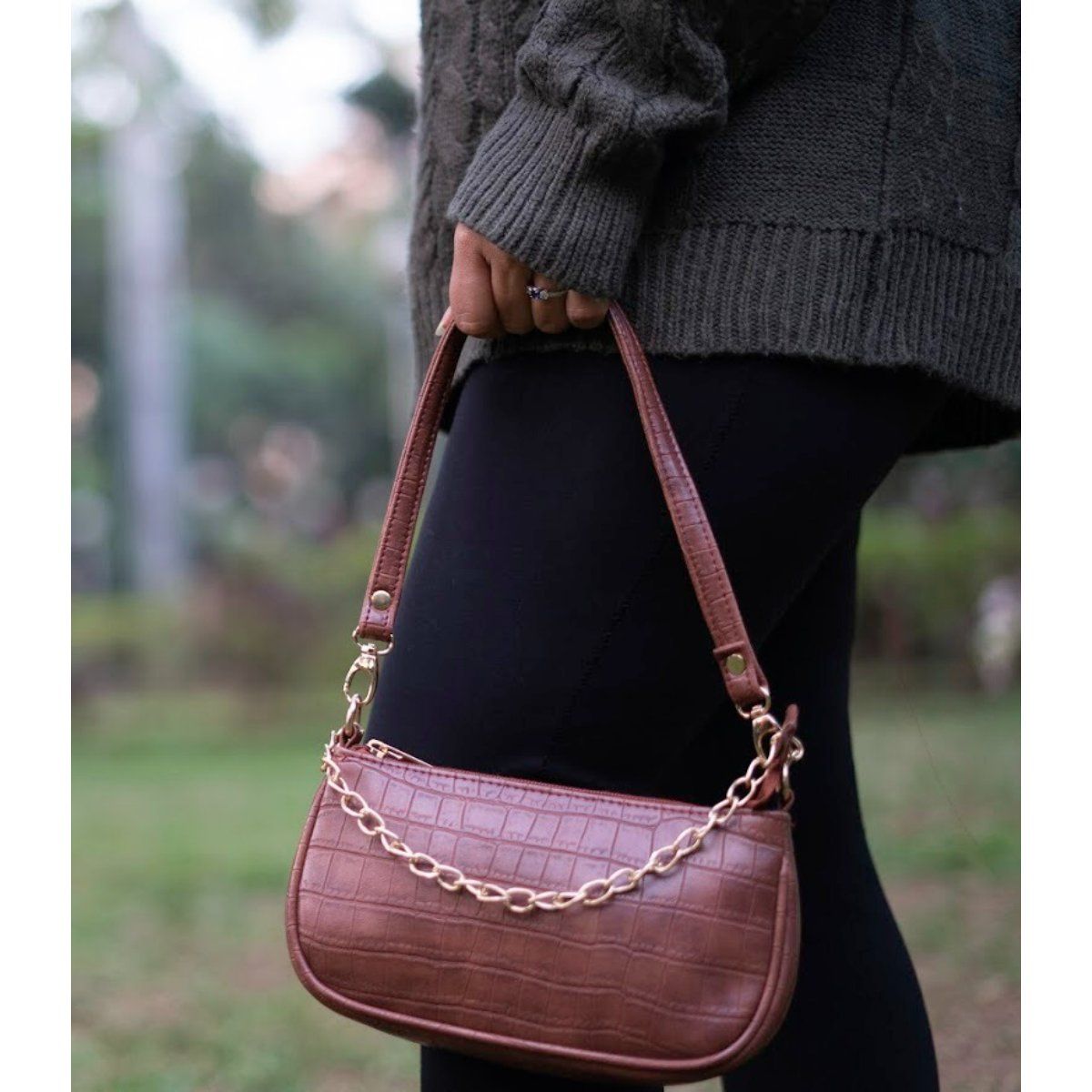 Store Adore Women Brown Baguettes Bag Buy Store Adore Women Brown