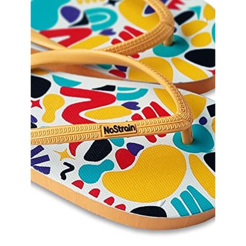 Buy NoStrain Women Rubber Slipper Printed Flip Flops Combo Online