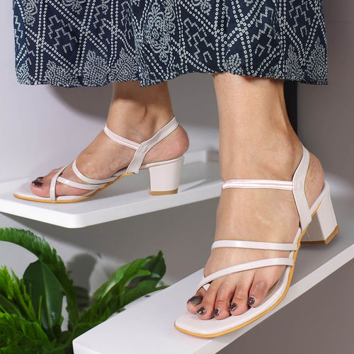 Buy Iconics Womens Lavender Color Comfortable Backstrap Sandals Online