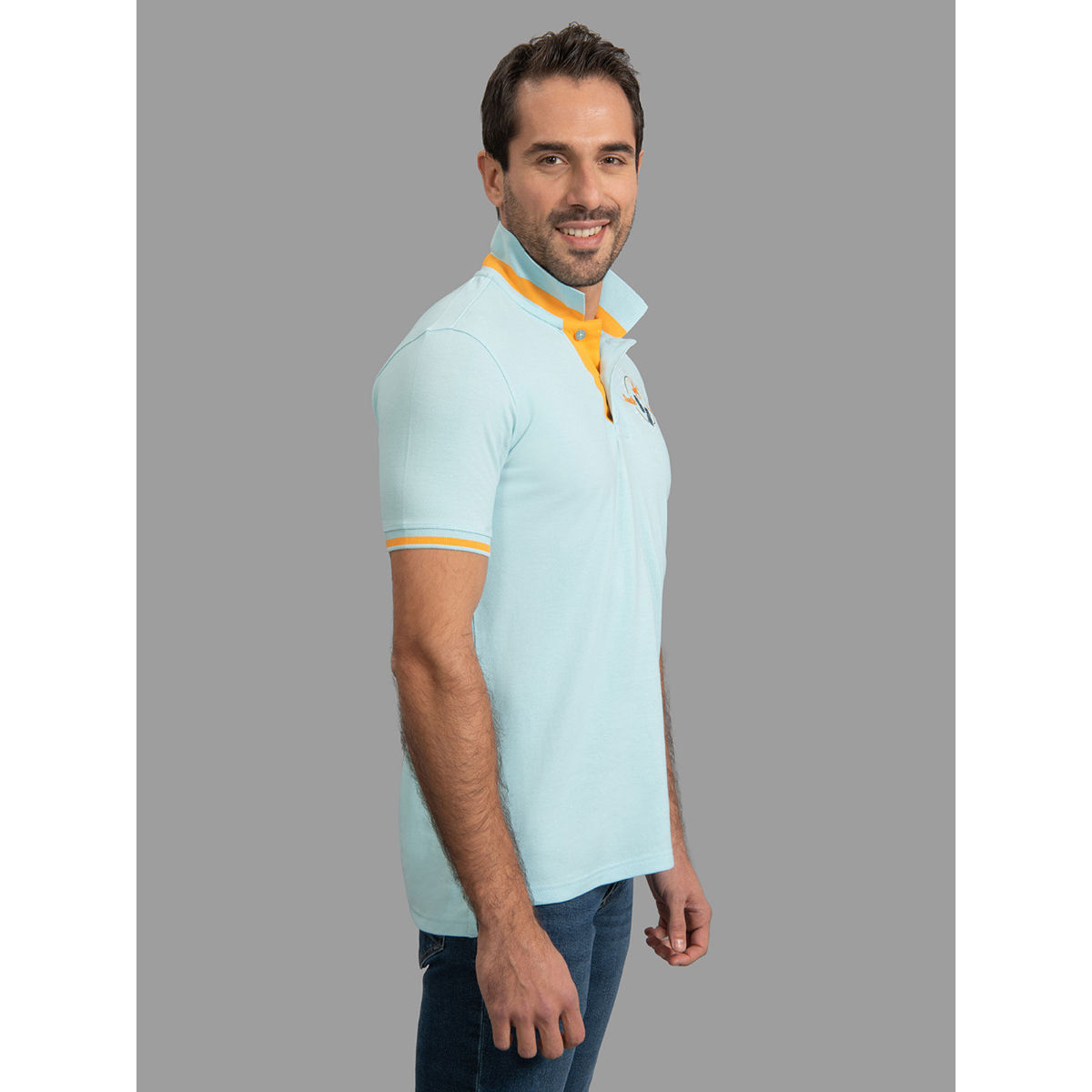 Beverly Hills Polo Club Pineapple Express Stretch Pique Polo T shirts