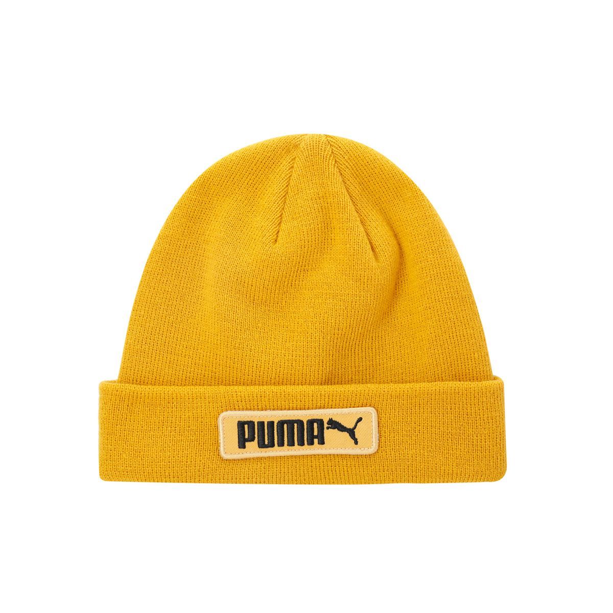 Buy Puma Classics Unisex Yellow Cuff Beanie Online