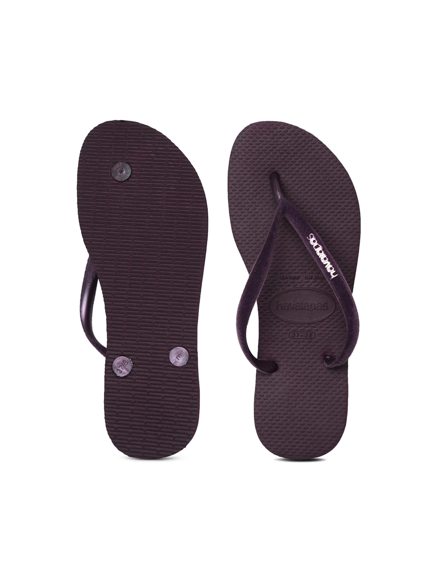 Havaianas velvet best sale flip flops